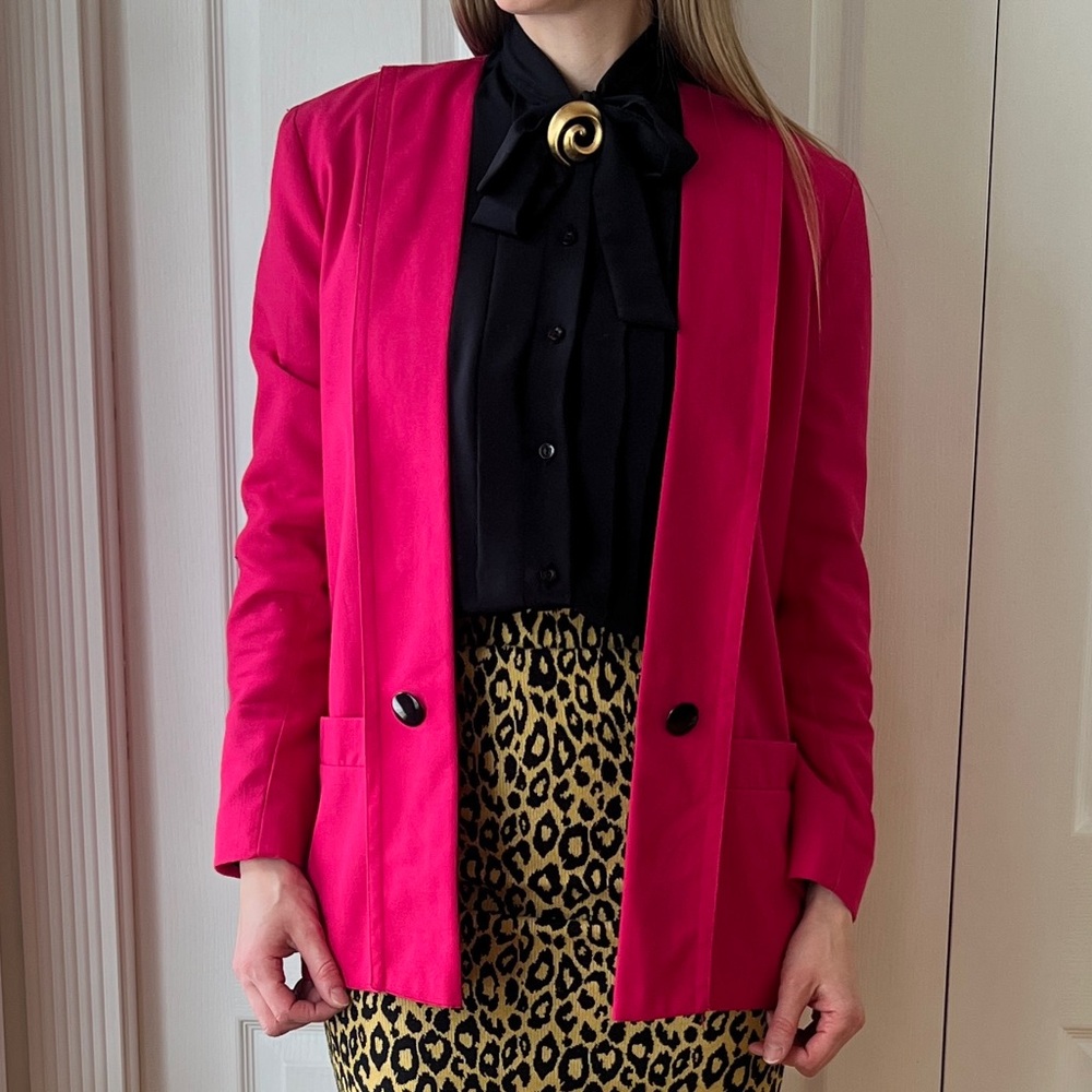 1980’s Hot Pink Blazer